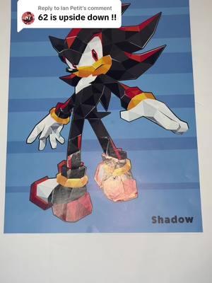 Replying to @Ian Petit #brigittestoyworld #bnicee85 #shadowfromsonic #sonicthehedgehog #sonic3 #colorbysticker 