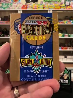 1992-93 Fleer NBA Basketball Series 2 Pack #junkwaxsal #hotgarbage #junkwax #shaq #92topps #92toppsbasketball #basketball #basketballcards 