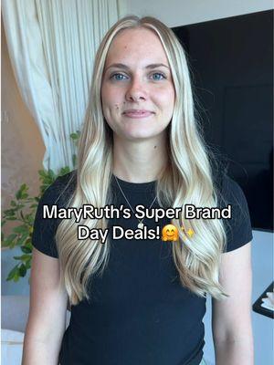 Join our live to check out the most amazing deals on MaryRuth’s vitamins🤗✨ Products up to 40% off on TikTok Shop now! Happy Super Brand Day🌟 #maryruthorganics #maryruths #maryruthsvitamins #liquidvitamins #MaryRuthsSuperBrandDay #SuperBrandDay #tiktokshopsale 