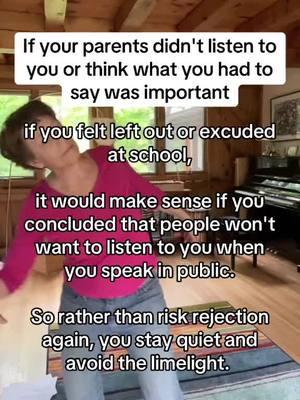 If you’re someone who is afraid to speak in public, it’s not a fault of yours. It’s merely how you learn to cope with the experiences that you had and now you need to change your relationship to those experiences.. #publicspeaking #selfworth #shadowwork #mindsetshift #perfectionismrecovery #PresentationSkills #TraumaHealing 