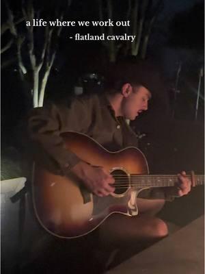 A staple round the fire #countrymusic #newartist #fyp #countrysong #flatlandcavalry #alifewhereweworkout 