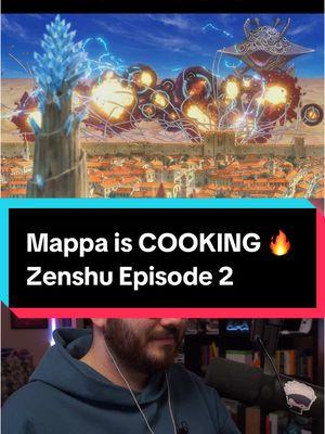 Mappa is COOKING with this one 🔥 #zenshu #zenshuu #anime #animetiktok #animereconmendations #natsukohirose #lukebraveheart #actionanime #fantasyanime #isekai #isekaianime #mappa #mappastudio #animereaction #itsdavetv 