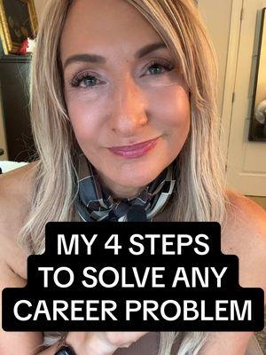 MY 4 STEP PROCESS TO SOLVE ANY CAREER PROBLEM  #careerproblems #career #careeradvice #glowmethod #jobsearch #jobs #jobinterview #jobs #careers #jobopportunity #interview 