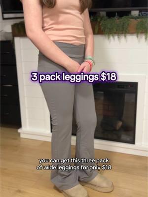 This is such a good deal for these high waisted wide leg leggings. #Leggings #WideLegLeggings #Highwaistedleggings  ##sahm##mademyyear##newyearnewaura##fashionlookbook##tiktokshopjumpstartsale##tiktokshopjumpstart##tiktokshoploveatfirstfind##ttsdelightnow##giftguide##gifts##valentines##ValentinesDay##giftsforhim