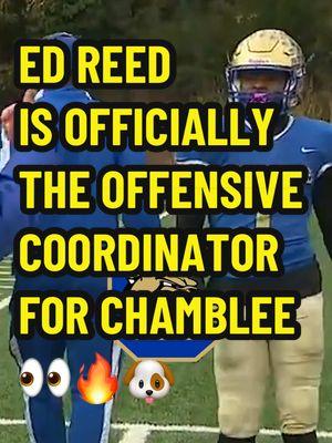 They hired an ALL-TIME GREAT as their OC 🙌🔥 Follow for more!! 👀 #edreed #chamblee #georgia #offensivecoordinator #highschoolfootball 