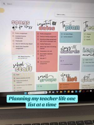 Google Keep is my ultimate teaching hack. #teachersoftiktok #teachertok #teacher #googlekeep