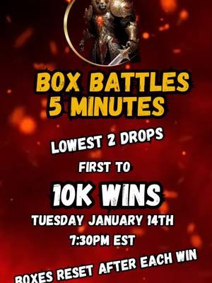 The Box Battle King is BACKKKK! 7:30pm Est on Tuesday January 14th  Who will be the next WINNER? #fyp #officialkingleonyc👑🦁 #kingleo👑🦁 #kingleo #officialkingleonyc #superfun_us #altatalentagency 