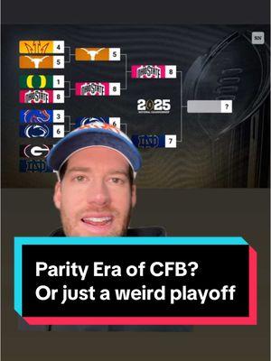 If history is an indicator we won’t see another College Football playoff like this one 😳 #CollegeFootball #collegefootballplayoff #collegefootballplayoffrankings #cfbplayoff #ohiostatefootball #notredamefootball #cfbnationalchampionship 