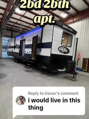 Replying to @trevor I would live in THIS thing! This one has 2 full beds and baths. This is the 2025 Timberwolf 39HBA #rv #camper #trailer #tinyhome #tinyhouse #homedecor #travel 