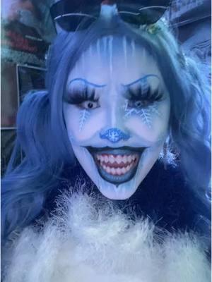 Who’s gonna match my freak? 🤡 #clown#snow#snowflakeclown#winterclown#winter#creativemakeup#clownmakeup#horror#snowmiser#clowncore#fyp 