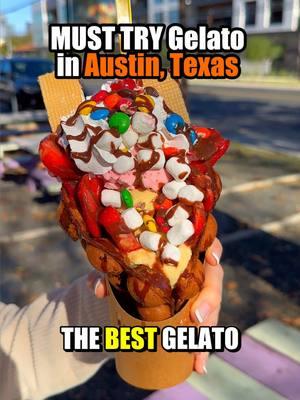 🚨MUST TRY GELATO🚨 We may have found our new favorite spot for dessert🍨 @Andino has multiple locations in Austin including on South 1st, Guadalupe and Brodie Lane and has some of the most UNDERRATED gelato in the area that y’all definitely need to add to your list. With over 32 different flavors to choose from, there is definitely something for everyone🤝🏾 They have a 🔥2 for 1 deal on Tuesdays🔥 at all their locations where you can get two minis for the price of one👀 Trust us, when we say you can definitely eat two of these for yourself with ease😋 Our favorite flavors included the stracciatella, strawberry cheesecake, chocolate chip cookie dough and the belgian chocolate! The gelato comes in FOUR sizes which are the mini, small, medium and large. You also have the option to get the gelato in a bubble waffle cone which we highly recommend as it just makes your gelato that much better. They also have shakes and banana splits if you are feeling something extra! Go check them out and thank us later🙏🏽 #austinfoodheads #dessert #gelato #austintexas #austin  ⏰ at S 1st location: Sun-Thurs: 12:00pm-10:00pm; Fri-Sat: 12:00pm-11:00pm; hours vary at other locations! 📍2214 S 1st Street 📍1914 Guadalupe Street 📍5400 Brodie Ln Suite 235