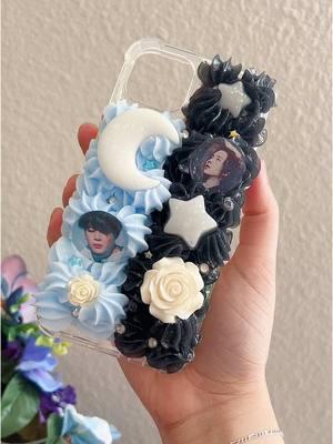 I can make custom deco cases for any phone model and kpop group/idol! Shop linked in bio to order 🩵🖤 #decoden #kpopdeco #kpopdecoden #decodencase #decodenphonecase #phonecase #resin #epoxyresin #resincharm #resincharms #resinart #kpopresin #kpopresinart #kawaii #kpop #kpopaesthetic #aesthetickpop #kpopcase #kpopphonecase #kpopcollection #kpopshop #kpopmerch #fanmade #kpopshop #shop #handmade #SmallBusiness #kpopsmallbusiness #bts #bangtan #jimin #parkjimin #suga #yoongi #minyoongi