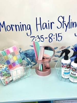 Morning Hair Styling!!  ##teacher #kindergarten #calmclassroom #teacherlife #kindergartenteacher #elementaryteacher #teacherfavorites #americanclassrooms #summerbreak #teachersoftiktok #teacherproblems #studenteacher #teacherfinds #teaching #futureteachers #amazon #alani #teachermust #publicschool #title1school #hairtok #hairtutorial #hairstyles #hairstyleideas 