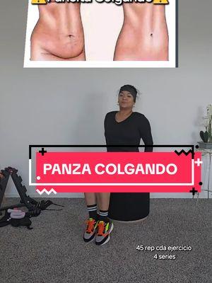 ¿PANZÅ COLGANDO?⚠️... NO MÁS CON ESTOS EJERCICIOS 💪😎✨️🔥 DALE CON TODO🤗#paratii #transformandomicuerpo #paolahuertafitdancer #reelsfypシ #ejerciciosencasa 