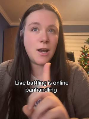 You’ll never catch me doin it #live #livebattle #onlinepanhandling #beggingformoney #aliteralscam #scam #familyguy #tiktokban #banhammer 