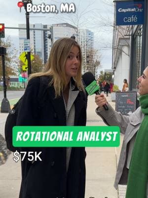 How much does a #RotationalAnalyst make in Boston?📍 #salarytransparentstreet #salarytransparency #paytransparency #howmuchdoyoumake #streetinterview #capitalonepartner