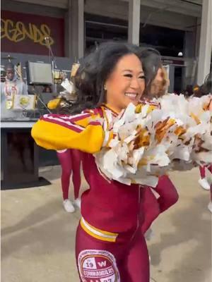 that #VictoryMonday energy 💥  #httc #commanders #playoffs #dancetok #commandforce #fyp #gameday #washington #nfldancer #nflcheerleader #nfl 