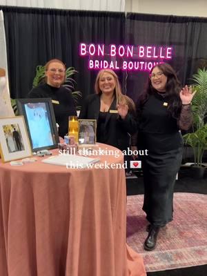 Thank you to everyone who came to visit our booth at WedPlan-Madison! 💗 We had such an amazing time getting to know brides, we can’t wait to see you all in store! Make sure to follow us on all of our socials! 💌 Book an appointment - link in bio!  #Weddingdressshopping #weddingdress #2025bride #bonbonbelle #wibride #weddingdressinspo #2026bride #wedplanmadison #madisonwi #2027bride #madisonbride Madison Wi, Madison wedding, Wisconsin bride, bridal shop 