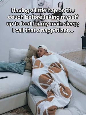 It’s like a warm up😆 #nap #couch #sleeping #resting #viral #relatable #comedy #husbandsoftiktok #funny #prenap #warmup #couchnaps #bedtime 