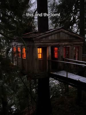 cozy getaway with the loml ✨🌲 #treehouse #getaway #cabin #couplestravel #washington 