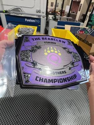 Where will you be presenting your league winner with a championship belt this year? #trophysmack #championshipbelt #beltbuild #leaguewinner #fantasychamp