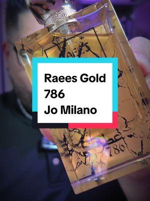 Raees Gold 786 de Jo Milano Paris @Game Of Spades #fypage #perfumes #fragancias #raees #gold 