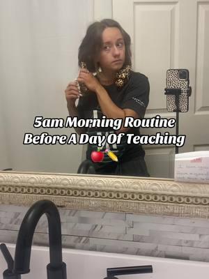 Loveeeee me a good morning routine!! #teachermorningroutine #teacherlife #elementaryteacher #specialeducation #autismteacher #5ammorningroutine #5amclub #morninggymroutine 