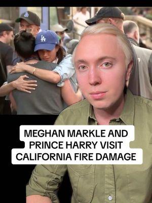 Prince Harry and Meghan Markle went to “survey the damage“ of the California fires #meghanandharry #theroyalfamily #theroyals #princeharry #meghanmarkle #princeharryandmeghan #princewilliam 