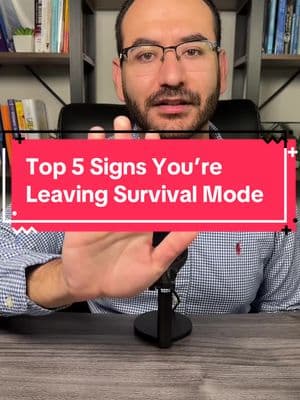 Top 5 Signs You’re Leaving Survival Mode #survivalmode #leavingsurvivalmode #HealingJourney #healingtiktok #selfgrowth #selfgrowthjourney 