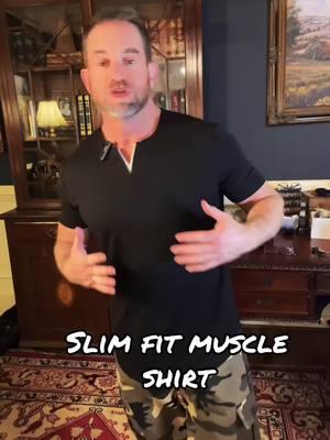 Slim fit muscle shirt #menfashion #tiktokshopholidayhaul #musclefit #slimfit @Jmierr 