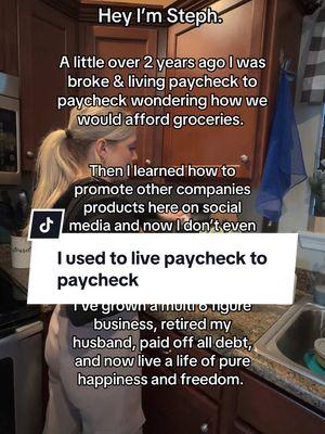 YOU can do it too 🫶🏼  I started broke, scared, and had no clue what I was doing.  I’m not special! Just a momma who was determined to change her life so I learned some new skills!  If you want to also 👇🏼  I created a F.R.E.E resource for you that’s always at the top of my page!  #sidehustlesuccess #passiveincome #makemoneyfromhome #sahmlife #socialmediamarketing #waystomakemoneyonline 