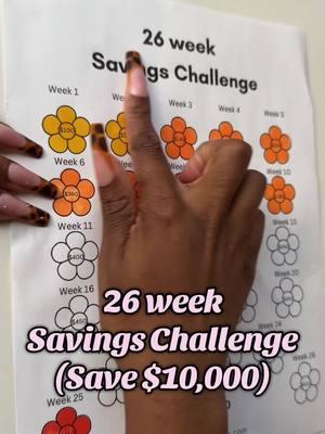 26 week savings challenge 💸🌼#savingschallenge #savingschallenges #moneytips #moneyhacks #sinkingfunds #budgetingtips #budgetingforbeginners #budgeting101 #budgetingtiktok #savingmoney #savingmoneytips #budgeting #cashenvelopes #cashenvelopesystem #cashenvelopestuffing #cashenvelopemethod #cashbudgeting #cashstuffing #cashstuffingenvelopes #cashstuffingasmr #cashstuffingbeginners #cashstuffingsystem 