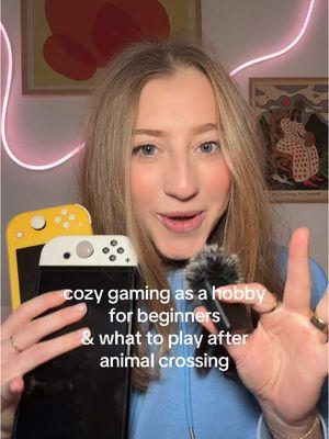 low energy hobby ideas that improved my mental health - cozy gaming!!!!!! tell me your  favorite cozy games!!!!!!  🎮🙇‍♀️   #nintendo #nintendoswitch #switchgames #cozygames #fallactivities #hobby #cozytok #cozy #animalcrossing #seasonaldepression #hobbies #thingstodo #gamergirls #videogames  