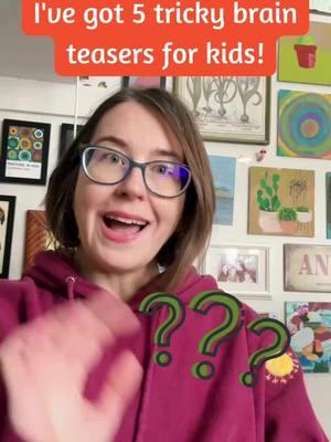 Here's the answer key! 👇 1️⃣ Answer: Sunday 2️⃣ Answer: A sponge 3️⃣ Answer: The letter "R" 4️⃣ Answer: A cold 5️⃣ Answer: A hole #familyactivities #funactivity #braingames #dailyparenting #questions