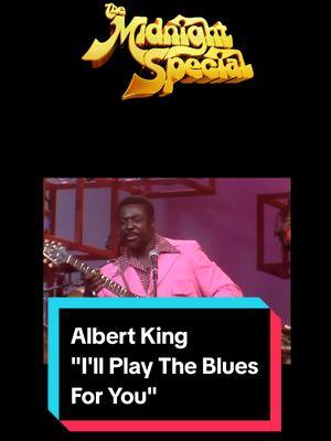 One of the three kings of the blues, Albert King, performs "I'll Play The Blues For You" live on The Midnight Special TV show on August 17, 1973. #albertking #illplaythebluesforyou #livemusic #themidnightspecial #1973 #blues #king #slowblues #bluesmusic #guitartok 