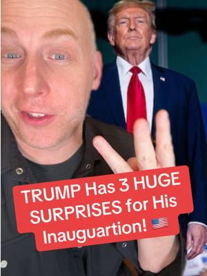 Trump Has 3 HUGE Surprises Planned for His Inauguration! #politicstiktok #politicaltiktoker #donaldtrump #trump #politicaltiktok  