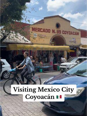 Must Visit Places Mexico City #visitmexico #vacations #centrodecoyoacan #coyoacan #mex #cdmx #PlacesToVisit #traveltok #travel 