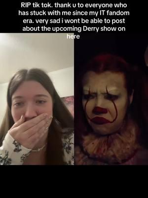 #duet with @Gabby!! watch till the end for a throwback #fyp #foryou #it #itmovie #losersclub #billskarsgård #pennywise #cosplay 