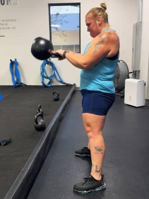 When TikTok goes, just remember I PRed with 100 pound kettlebell swings today. #workout #bootcamp #burnbootcamp #burnbootcampensacola #kettlebell #kettlebellswings #metcon #metabolicconditioning #girlswholift #fitness