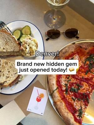 BRAND NEW PIZZA SPOT 🚨🍕 Say hello to Leven Supply! A new concept by one of Denver’s iconic deli spots @Leven Deli Co  They’ve just opened their doors and are ready to serve you hot sourdough pizzas, their signature leven sandwiches, and a delicious selection of sides and desserts!  Come for the yummy food & shop your heart out with their curated selection of locally made gifts. You’ll find local jams, wines, sauces and more! They are also home to the 2nd ever mini print machine by  @inciardimachines 🤯  Congrats @levensupplyco 🎉🥳👏 Make sure you stop by and support them this week!  #denverthingstodo #denver #denverlife #denverliving #visitdenver #exploredenver #denverfoodie #denverevents #denverfoodscene #denvercolorado 