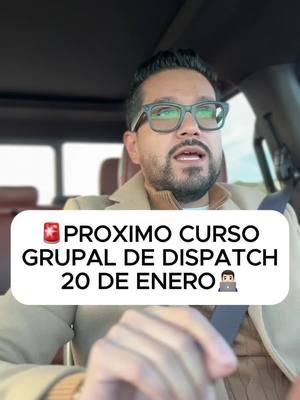 🚀 Quieres aprender a despachar camiones como un profesional? Únete al Curso Grupal de despacho del 20 al 24 de enero, de 8 PM a 10 PM CST vía Zoom.👨🏻‍💻 🔥 ¿Qué obtendrás? ✅ Asesoría ilimitada ✅ Acceso a nuestra comunidad de más de 500 alumnos ✅ Herramientas clave para iniciar o mejorar tu negocio 📲 ¡No te quedes fuera! Reserva tu lugar en www.stxdispatchcenter.us o en el enlace del perfil. #somosstx #trokeroslatinos #IndustriaDelTransporte #trokerosusa🇺🇸 #TransporteUSA #trucking #CursoDeDespacho #cursosonline #cursosusa #DispatchTraining #Despachadores 