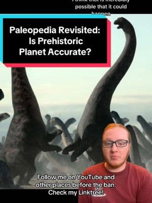 Is Prehistoric Planet an accurate show in portraying its dinosaurs? I believe so, but it’s not that simple. The designs of the animals are amazing, and the show is heavily based in science, but it’s also a lot of behavioral speculation. Let’s talk about it #Paleopedia #dino #dinotok #dinosaur #dinosaurtiktok #dinosaurtok #fossil #fossils #fossiltok #fossilhunting #evolution #paleo #paleotok #paleontology #prehistoric #paleontologytiktok #prehistoricplanet 