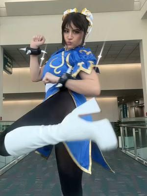 So happy I got to cosplay Chun Li for Megabyte Gaming Expo 😋 (a girl was SWEATING filming this 😂) #cosplay #cosplayer #cosplaygirl #chunli #streetfighter #explore 