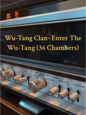 Wu-Tang Clan- Enter The Wu-Tang (36 Chambers) 1993 #rap #hiphop #wutang #wutangclan #rza #raekwon #odb #90s #boombap #vinyl #vinylrecords #recordcollection #vinylcollection #recordplayer #audiotechnica #dj #hifi #vinyldj #vintage 