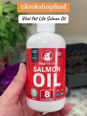 Salmon Oil helps our Pets Overall Wellness and Health… @Vital Pet Life  #vitalpetlife #vitalpetlifesalmonoil #salmonoil #salmonoilfordogs #dogshealth #dogswellness #healthydog #pets #dog #dogfur #dogallergies #petfood #dogownermusthaves  #tiktokshopfinds #musthaves #product 