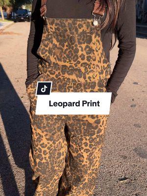 These leopard print overalls are where it’s at! #leopardprint #tiktokfashion #fashion #TikTokShop #fashiontiktok #womensclothing #fitcheck #winterfit #womensjumpsuit #fitoftheday #womensoveralls #winterfashion 