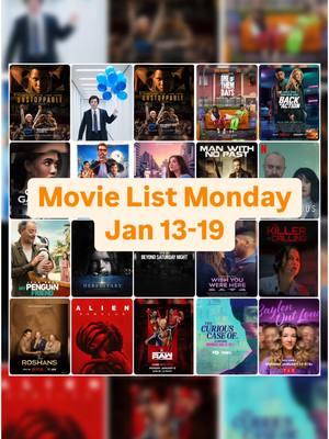 New Week New Releases Movie List Monday for Jan 13-19 Shirt from Tee Public #theweekendwatch #fyp #movielistmonday #series #tv #whattowatch #2025 #recommendations #foryoupage 