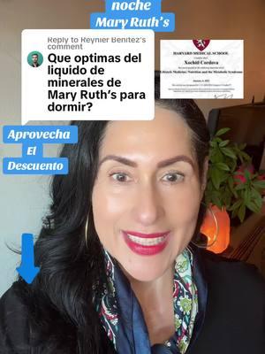 Replying to @Reynier Benitez El multi mineral de Mary Ruth’s para la noche muy efectivo #coachholistico #mayaholisticbeauty #newyearnewme #TIkTokShopNYNA #NewYEarNewAura #maryruthsorganics @MaryRuth's 