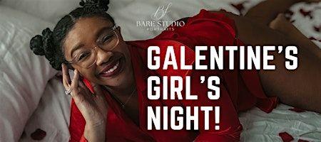 Join us for a fabulous Galentine's Day party at Bare Studio Portraits Boudoir Studio this Friday at 6:30 PM! Don't miss out on the fun and pampering with your best gals. Link in bio for more details and to get tickets. #GalentinesDay #BareStudioPortraits #GirlsNightOut #CelebrateLove #PartyTime 🎉💕📸