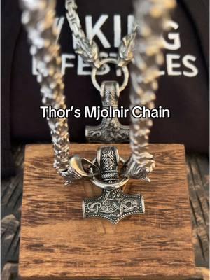 Available to Order in Three Sizes ⚡️⚡️⚡️ #mjolnir #fashionlookbook #viking #vikinglifestyles #vikingstyle 